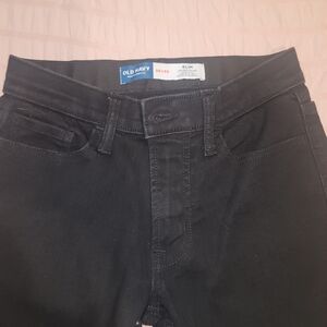 Old Navy Slim Men’s Jeans — Black Stretch Denim
